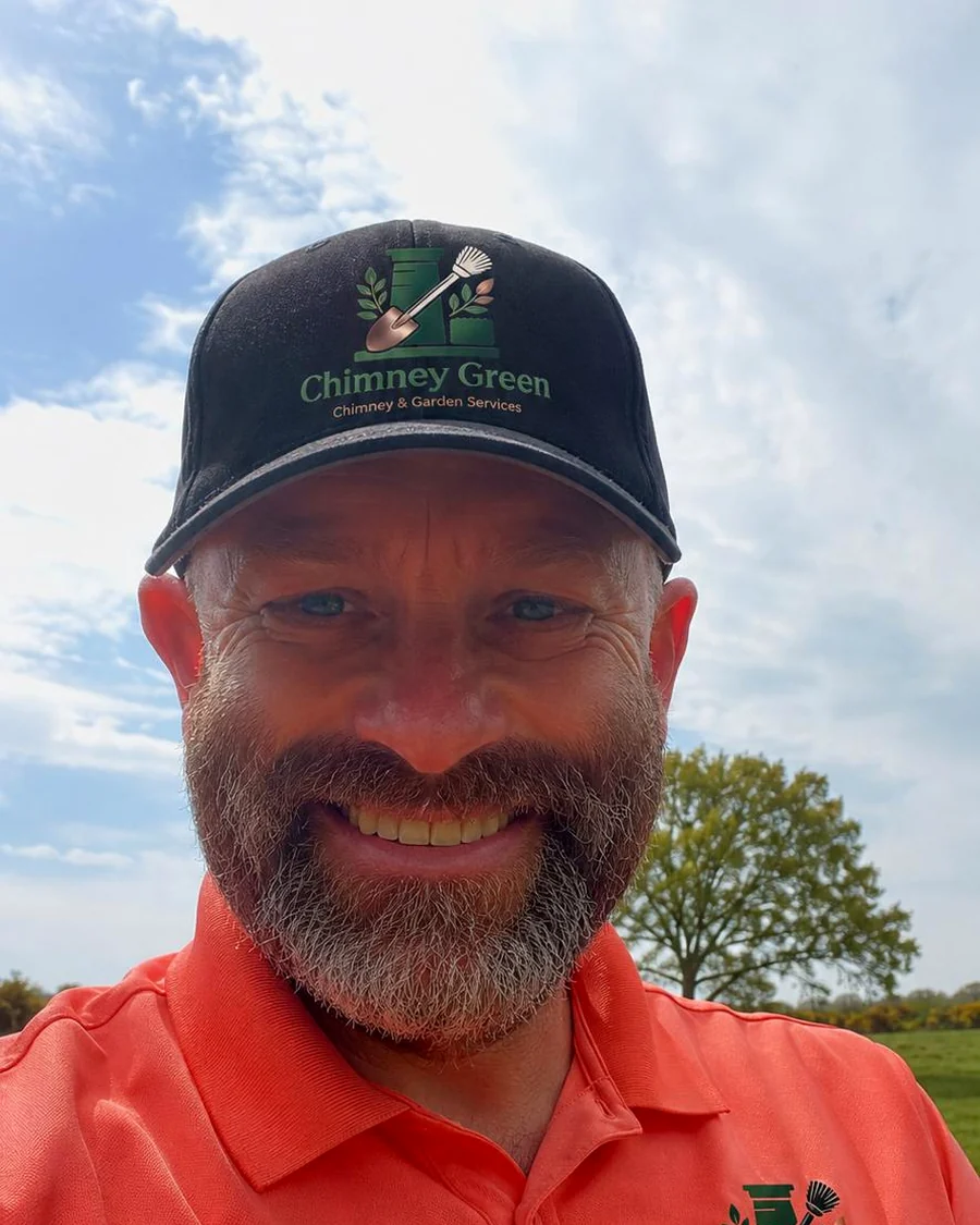 Darren, founder of Chimney Green, NACS-registered ex-Forces chimney sweep